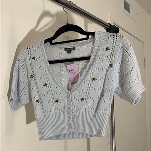 Blue Cardigan